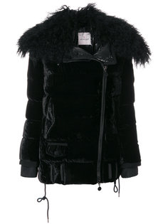 дутая бархатная куртка Isabelle Moncler