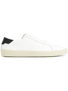 кеды на шнуровке Court Classic Saint Laurent