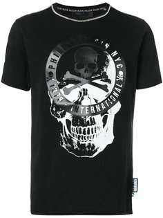 футболка с принтом черепа Philipp Plein