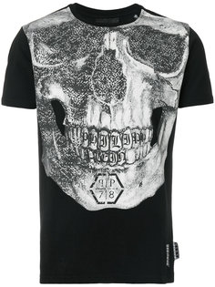 футболка с принтом черепа Philipp Plein