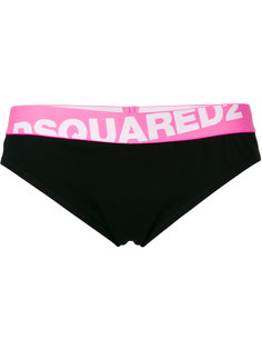 брифы с логотипом Dsquared2 Underwear