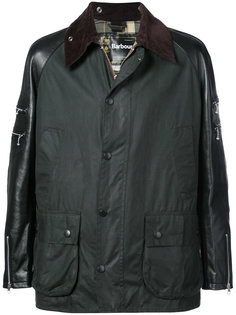пальто с контрастными рукавами Junya Watanabe Comme Des Garçons Man