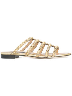 stud embellished strappy sandals Sergio Rossi