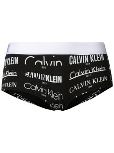 трусы с принтом логотипа Calvin Klein
