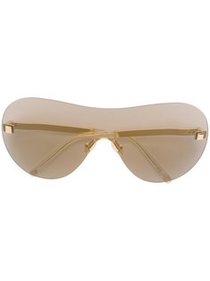 солнцезащитные очки в объемной оправе Boucheron