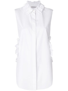 cut out detail ruffle shirt  Nina Ricci