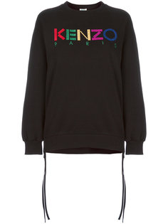 толстовка с вышитым логотипом  Kenzo