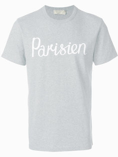 футболка Parisien  Maison Kitsuné