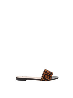 сандалии с логотипом FF Fendi