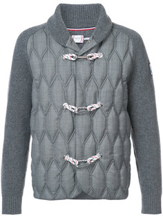 стеганый кардиган с застежкой-тогл Moncler Gamme Bleu
