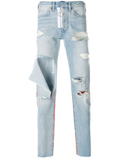 джинсы Off-White x Levis Made &amp; Crafted кроя слим Off-White
