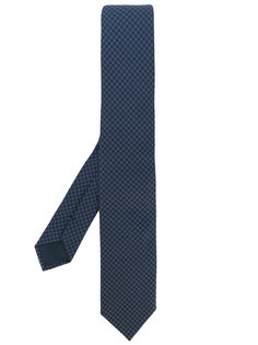 галстук с мелким узором Delloglio