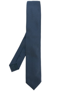 галстук в диагональную полоску Delloglio