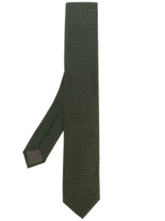 галстук с мелким узором Delloglio
