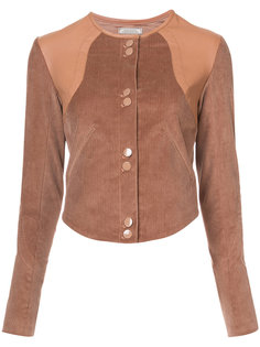 вельветовый пиджак Nina Ricci