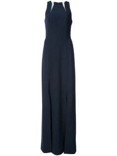 платье с вырезными деталями Halston Heritage