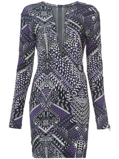 платье с сетчатой вставкой Just Cavalli