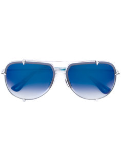солнцезащитные очки-авиаторы с градиентными линзами Dita Eyewear