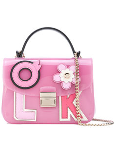 сумка через плечо "Candy с аппликациями Furla