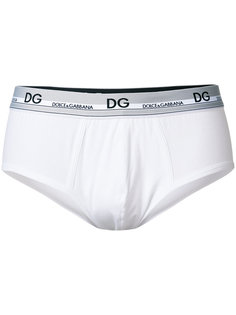 трусы с логотипом на поясе Dolce &amp; Gabbana Underwear