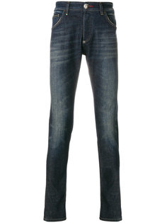 джинсы прямого кроя Philipp Plein
