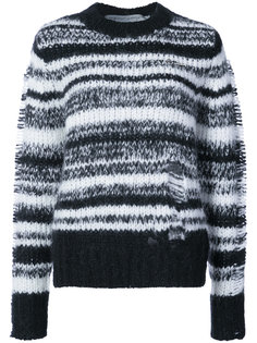 striped knitted top Raquel Allegra