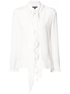 V-neck scarf blouse Derek Lam