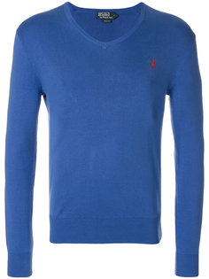свитер с V-образным вырезом Polo Ralph Lauren