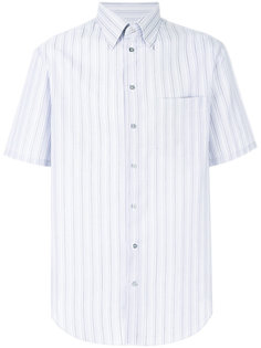 рубашка в полоску с короткими рукавами Armani Collezioni