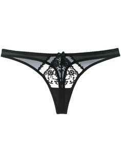 lace-embroidered thong Prelude