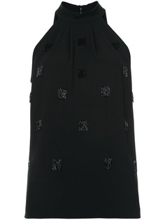 embellished sleeveless blouse Elizabeth And James