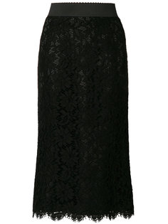 кружевная юбка Dolce &amp; Gabbana