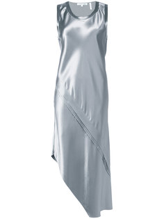 sleeveless asymmetric dress Helmut Lang