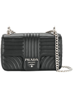 стеганая сумка на плечо  Prada