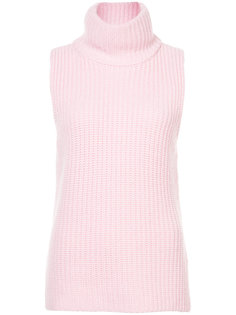 джемпер без рукавов в рубчик Novis