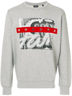 graphic print sweatshirt Diesel