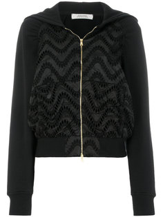 embroidered zipped hoodie Dorothee Schumacher
