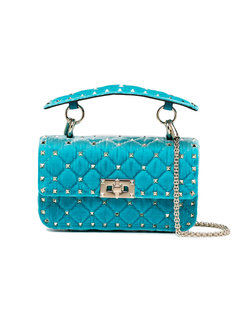стеганая сумка на плечо Rockstud Valentino