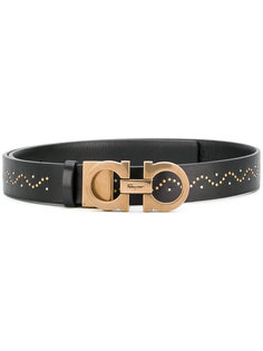 ремень Gancio с заклепками Salvatore Ferragamo