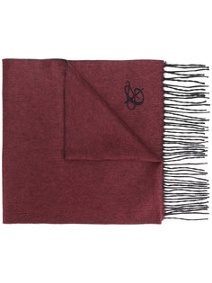 шарф с бахромой Canali