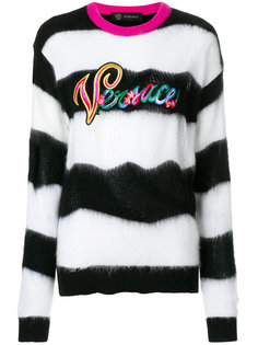 джемпер в полоску Versace