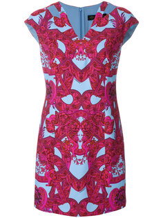 Baroque V-neck dress Versace