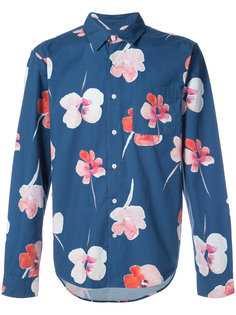 long sleeved floral shirt Stussy