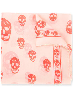 skull print scarf Alexander McQueen