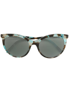 солнцезащитные очки кошачий глаз с узором Tiffany &amp; Co.