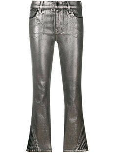 3 Foiled cropped skinny trousers J Brand