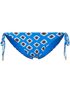 geometric print bikini bottoms Tory Burch