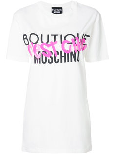 graffiti print T-shirt Boutique Moschino