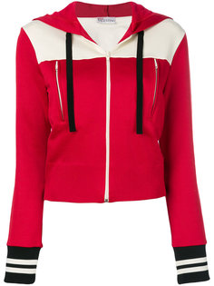 two-tone hooded jacket Red Valentino