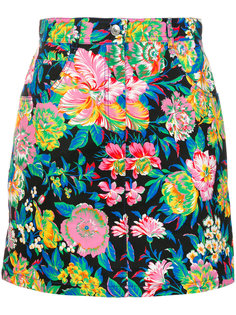 flower print mini skirt MSGM